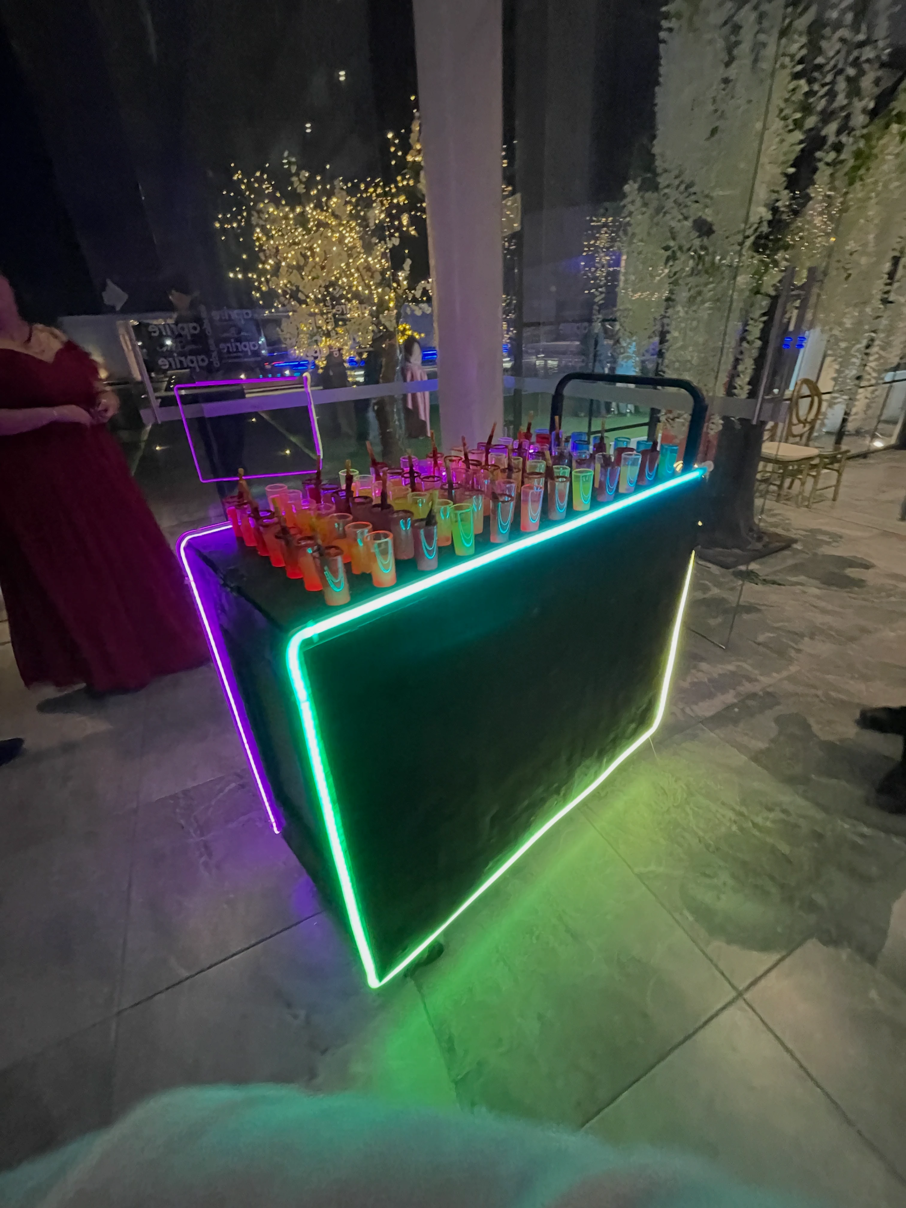 Carrito de Shots en un evento